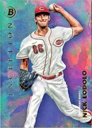 2021 Bowman Inception Base Set Nick Lodolo #6 card