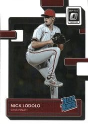 2022 Donruss Optic Base Set Nick Lodolo #189 card