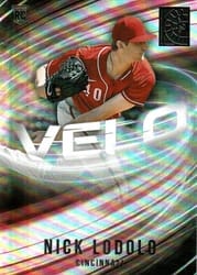 2022 Panini Capstone Velo Nick Lodolo #V-3 card