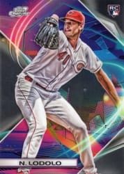 2022 Topps Cosmic Chrome Base Set Nick Lodolo #51 card