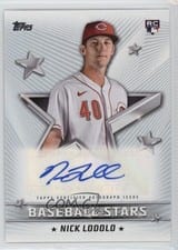 2022 Topps Update Baseball Stars Autographs Nick Lodolo #BSA-NL card