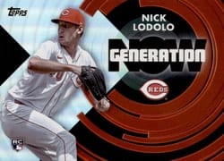2022 Topps Update Generation Now Nick Lodolo #GN-65 card