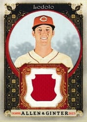 2023 Topps Allen & Ginter Relics (Pattern B) Nick Lodolo #AGRB-NL card