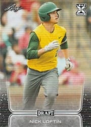 2020 Leaf Draft Base Set Nick Loftin #25 card