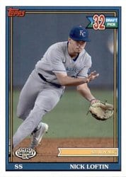 2021 Topps Pro Debut Base Set Nick Loftin #PD-185 card