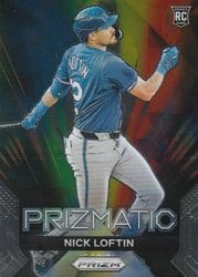 2024 Panini Prizm Prizmatic Nick Loftin #20 card