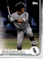 2019 Topps Pro Debut Base Set Nick Madrigal #125 card