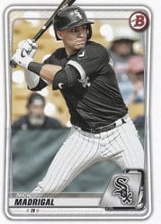 2020 Bowman Prospects Nick Madrigal #BP-101 card