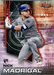 2021 Bowman's Best Base Set Nick Madrigal #62 card