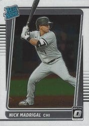 2021 Donruss Optic Base Set Nick Madrigal #49 card