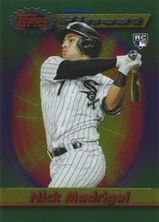 2021 Finest Flashbacks Base Set Nick Madrigal #135 card