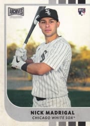 2021 Topps Archives Snapshots Base Set Nick Madrigal #16 card