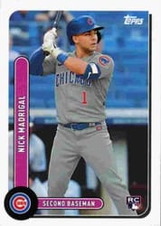 2021 Topps Brooklyn Collection Base Set Nick Madrigal #19 card
