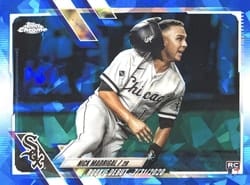 2021 Topps Chrome Update Sapphire Edition Base Set Nick Madrigal #US217 card