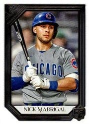 2021 Topps Gallery Base Set Nick Madrigal #39 card