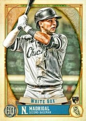 2021 Topps Gypsy Queen Base Set Nick Madrigal #18 card
