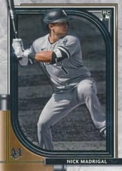 2021 Topps Museum Collection Base Set Nick Madrigal #37 card
