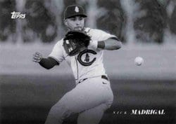 2022 Topps Black & White Base Set Nick Madrigal #66 card