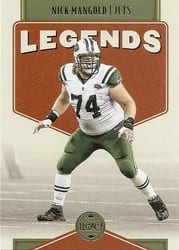 2022 Panini Legacy Base Set Nick Mangold #139 card