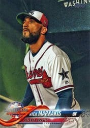 2018 Topps Update Base Set Nick Markakis #US48 card