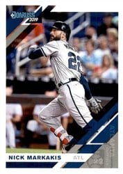 2019 Donruss Base Set Nick Markakis #177 card