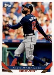 2019 Topps Archives Base Set Nick Markakis #280 card