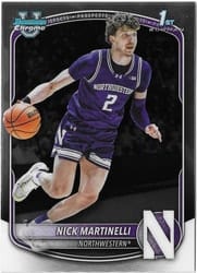 2025-26 Bowman Chrome Prospects Nick Martinelli #BCP-62 card