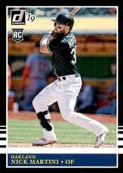 2019 Donruss Base Set Nick Martini #249 card