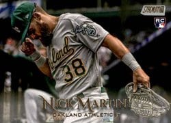 2019 Stadium Club Base Set Nick Martini #191 card
