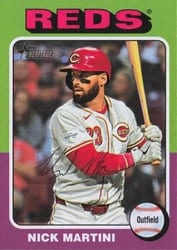 2024 Topps Heritage Base Set Nick Martini #591 card