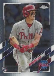 2021 Topps Chrome Update Base Set Nick Maton #USC77 card