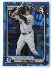 2024 Bowman Draft Sapphire Edition Base Set Nick McLain #BDC-14 card
