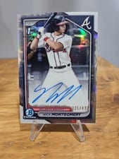 2024 Bowman Draft Chrome Prospect Autographs Nick Montgomery #CPA-NMO card