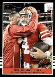 2019 Donruss Highlights Nick Mullens #H-14 card