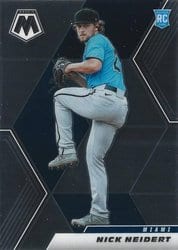 2021 Panini Mosaic Base Set Nick Neidert #275 card