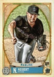 2021 Topps Gypsy Queen Base Set Nick Neidert #260 card