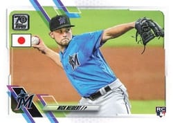 2021 Topps Japan Edition Base Set Nick Neidert #7 card