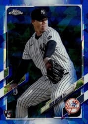 2021 Topps Chrome Update Sapphire Edition Base Set Nick Nelson #US119 card