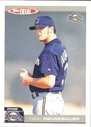 2004 Topps Total Base Set Nick Neugebauer #741 card
