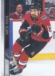 2020-21 Upper Deck Base Set Nick Paul #380 card
