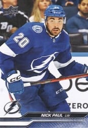 2023-24 Upper Deck Base Set Nick Paul #163 card