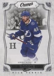 2022-23 Upper Deck Champs Rookies Nick Perbix #C-17 card