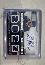 2022-23 Upper Deck Premier 2022 Premier Rookie Autograph Jersey Nick Perbix #PRA-NP card