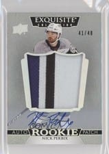 2022-23 Upper Deck The Cup 2022-23 Exquisite Collection Rookie Autograph Patch Nick Perbix #EC-NP card