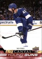2022-23 Upper Deck UD Canvas Nick Perbix #C384 card
