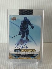 2024-25 Upper Deck Clear Cut Canvas Signatures Nick Perbix #CS-NP card