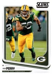 2018 Score Base Set Nick Perry #121 card