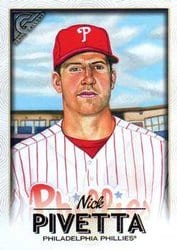 2018 Topps Gallery Base Set Nick Pivetta #74 card