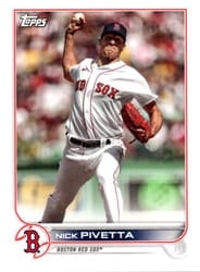 2022 Topps Mini Base Set Nick Pivetta #US32 card
