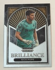 2023 Panini Prizm Premier League Brilliance Nick Pope #24 card